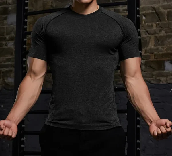 Sports Outdoor Breathable Slim Fitness T-Shirt